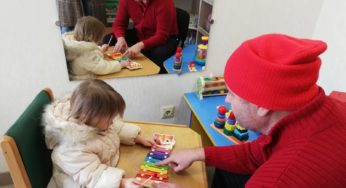 Занятия с психологом в нашем центре.