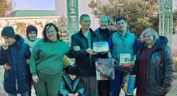 Поздравление мужчин Центра с праздником